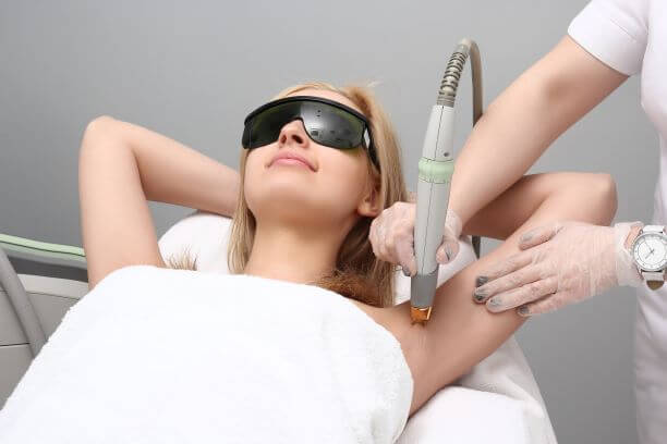 Laser hair store removal surgery