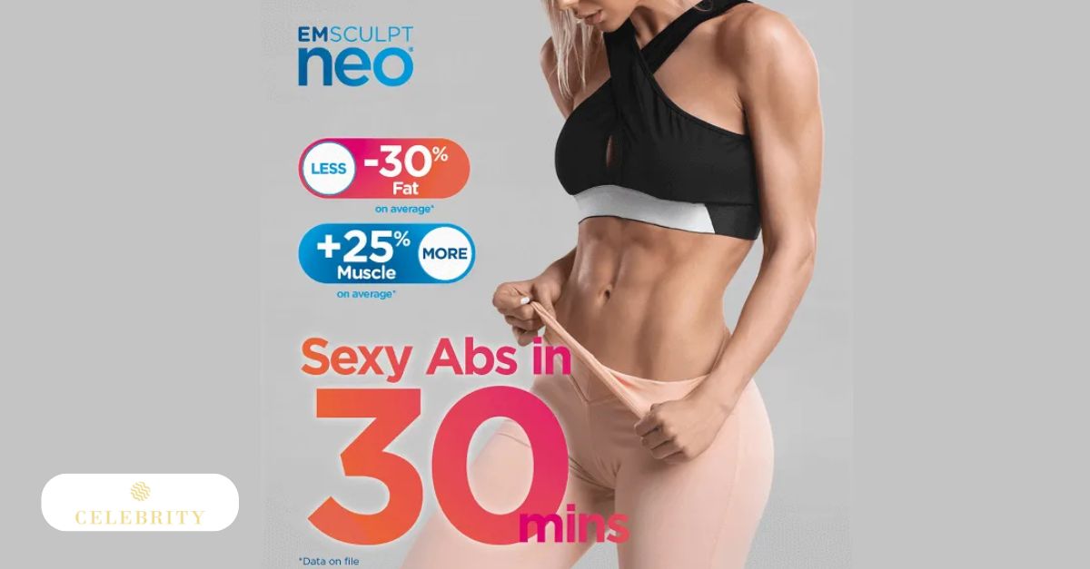 Woman flaunting her 6-pack