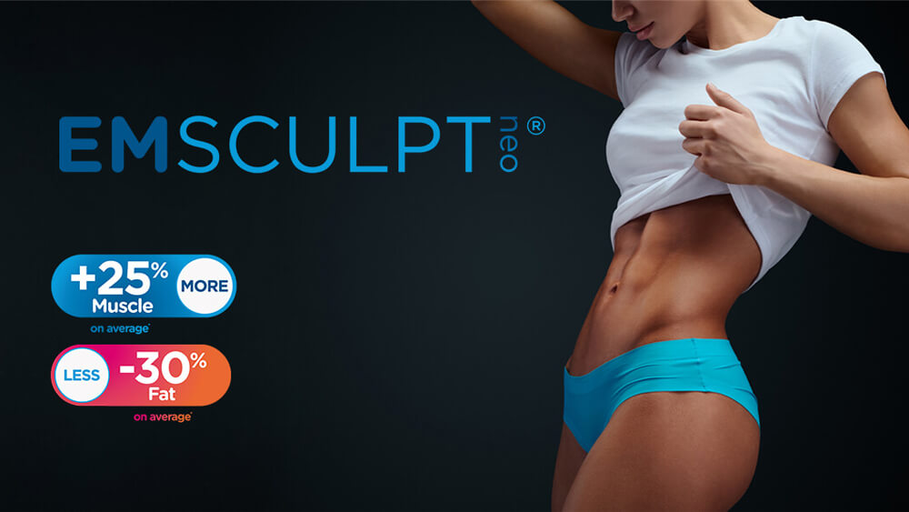 Emsculpt neo muscle building and fat reduction