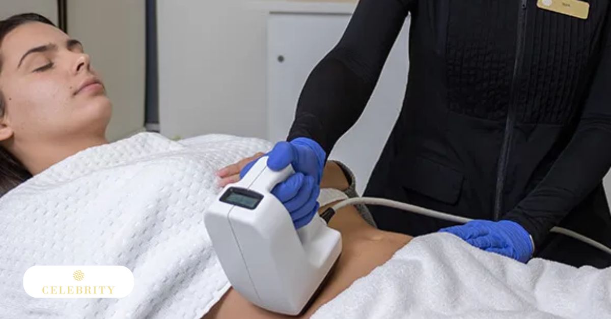 A client undergoing BodyFX treatment at Celebrity Laser & Skin Care