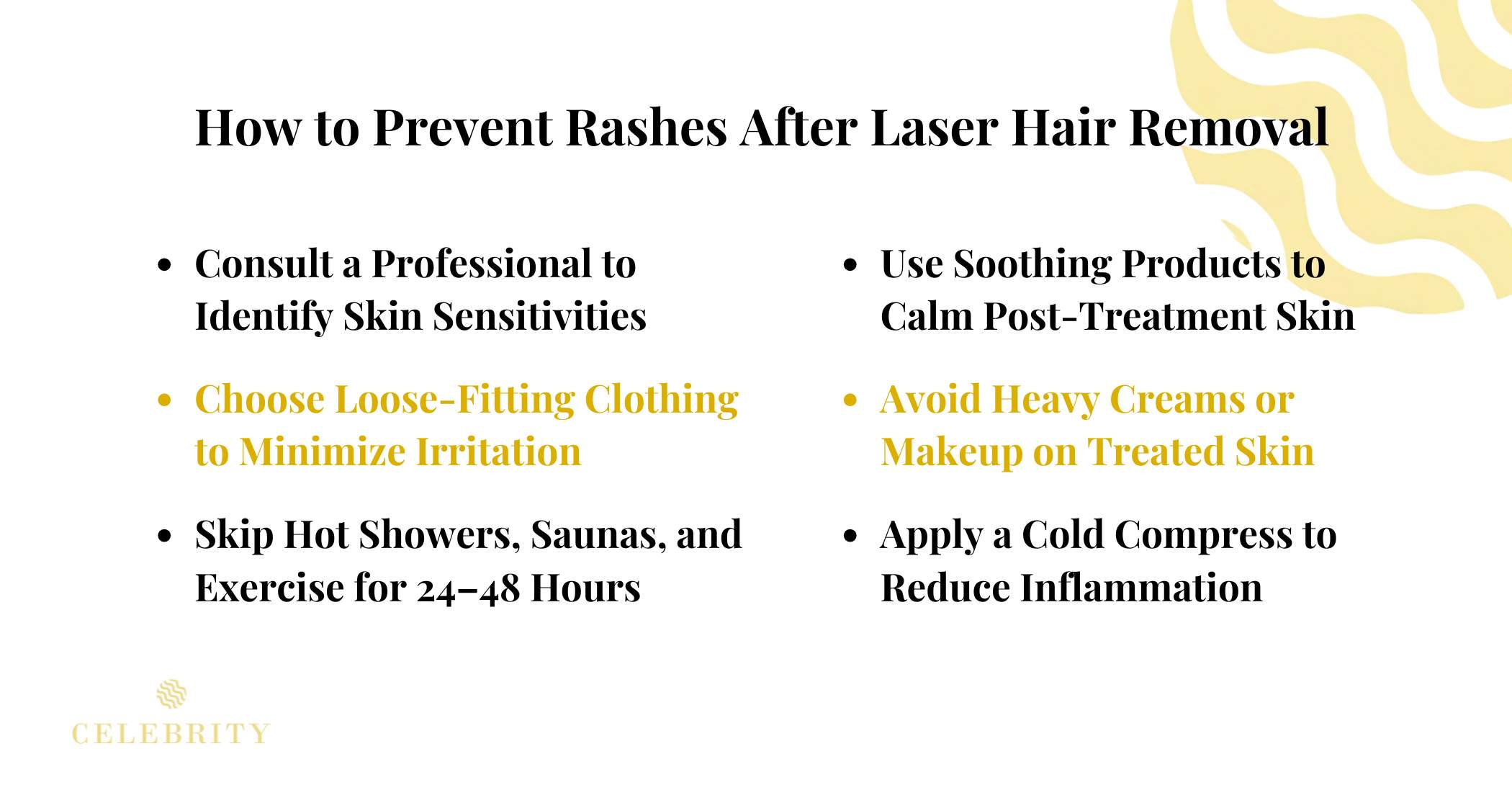 How to Prevent Rashes After Laser Hair Removal