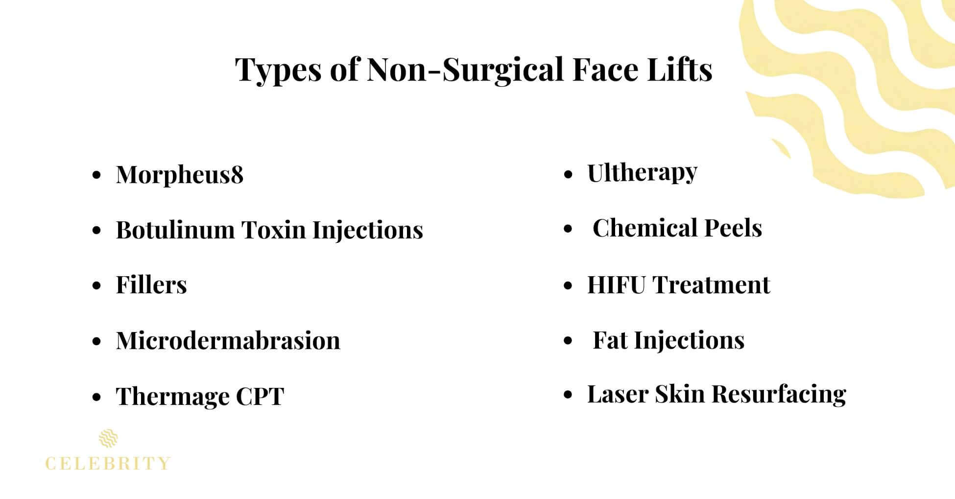 Types of Non-Surgical Face Lifts 