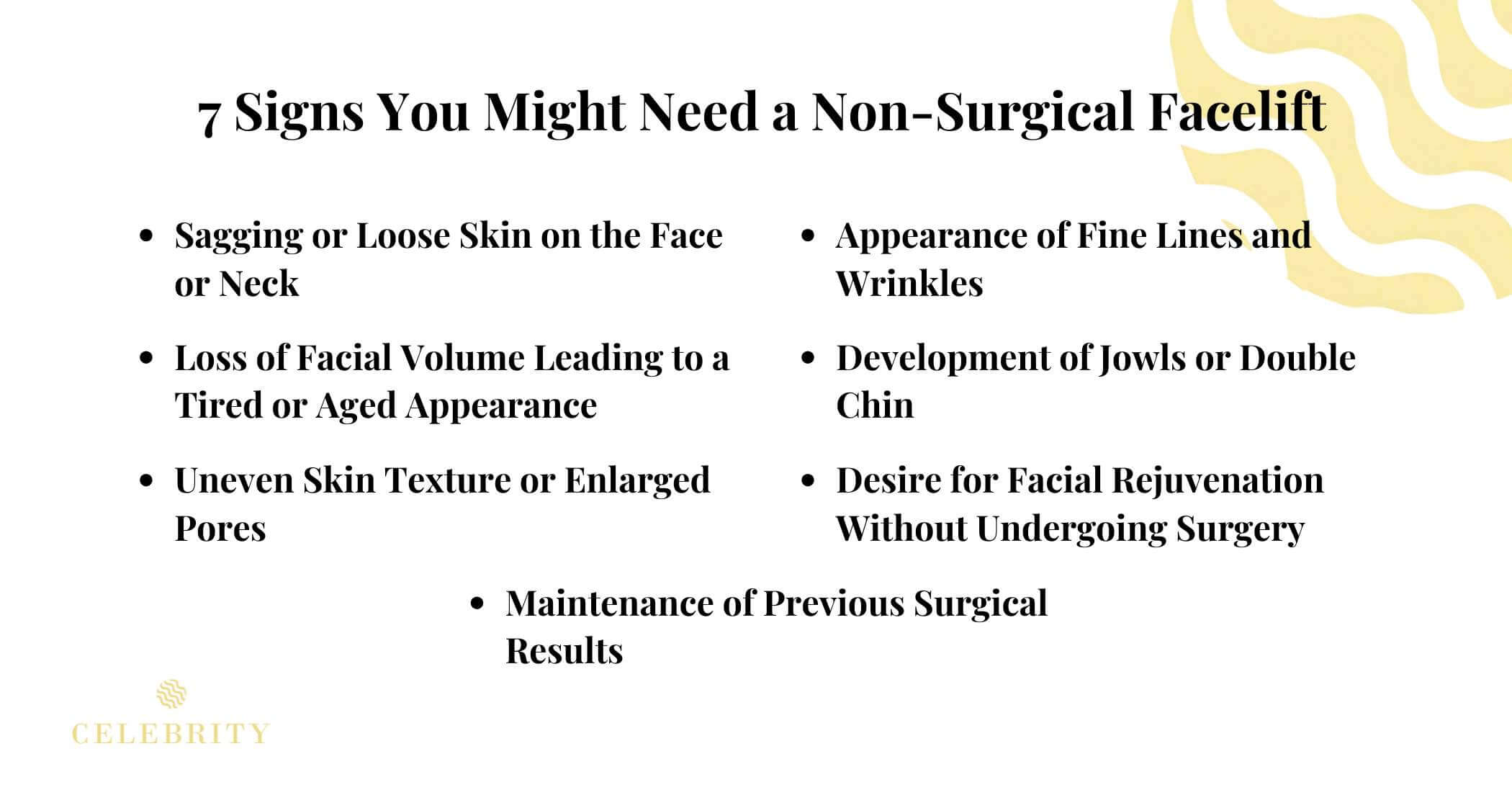 7 Signs You Might Need a Non-Surgical Facelift