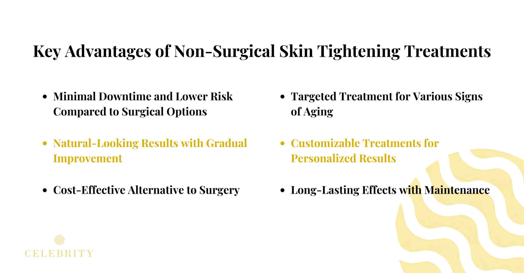 Key Advantages of Non-Surgical Skin Tightening Treatments