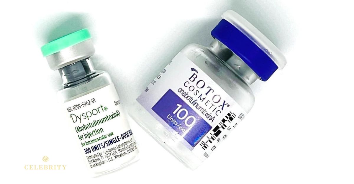 A bottle of Botox and Dysport emphasizing their deifferences
