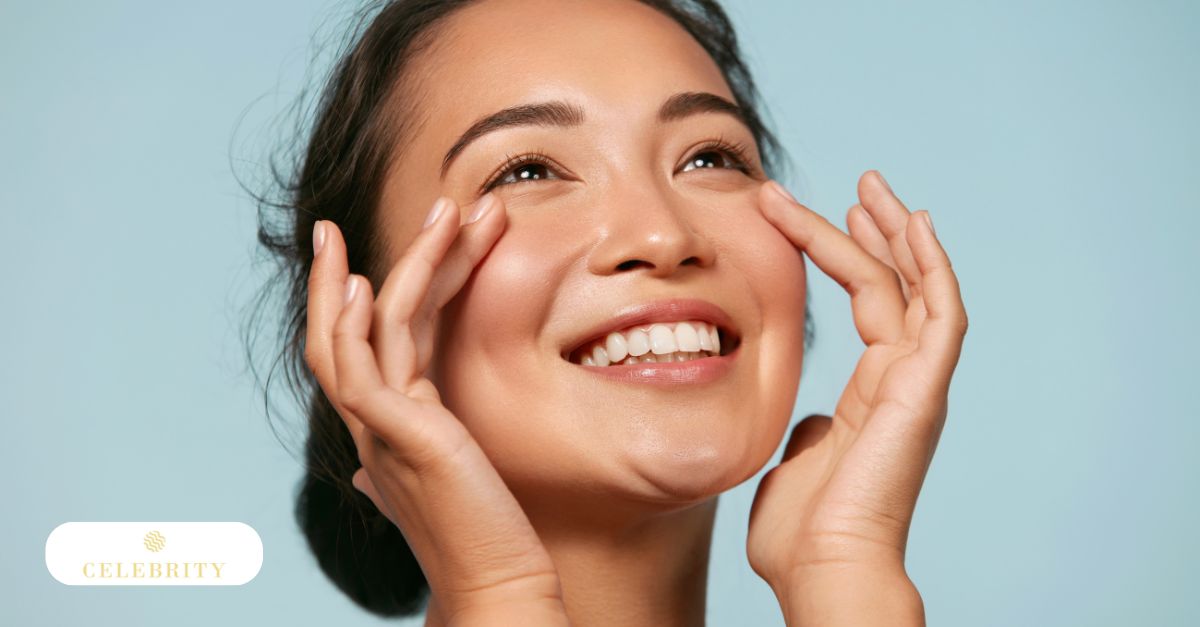 At Celebrity Laser & Skin Care, a woman receiving Morpheus8 skin tightening treatment.