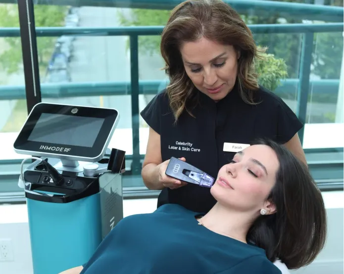 Morpheus8 RF microneedling